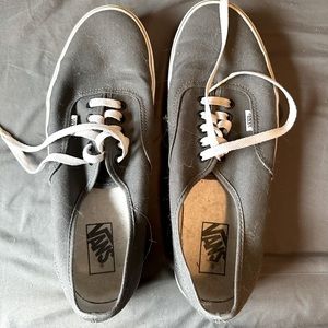 Vans Authentic Shoe, Pewter/Black, Size 11